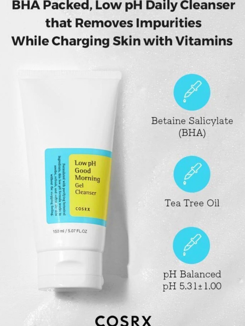 COSRX Low Ph GEL Cleanser